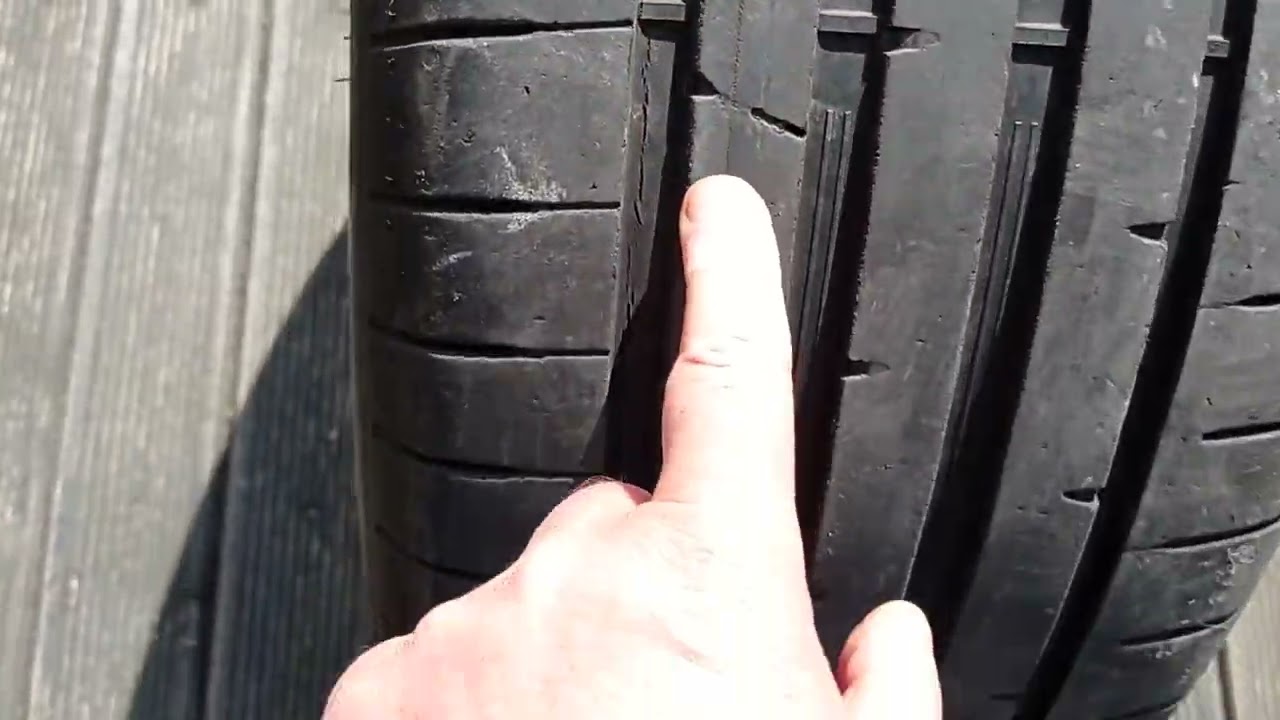 Opony letnie 245/45 R 19 Tak wyglądają po 3,5 roku użytkowania znanej marki - MASAKRA