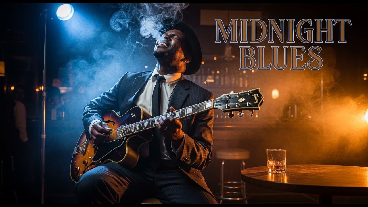 Whiskey Blues Live 24/7 | Midnight Guitar & Deep Soul Night