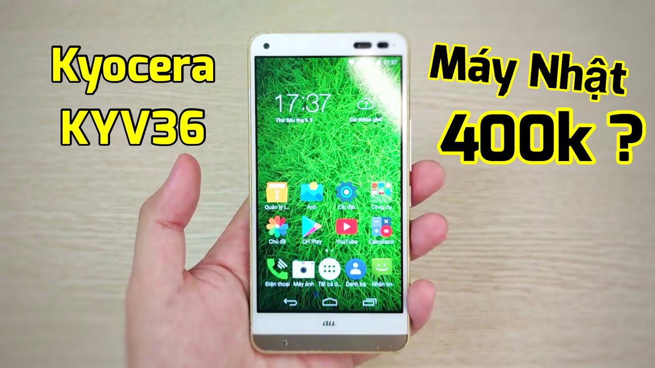 Đánh giá Điện thoại Nhật 400k mua trên mạng : Kyocera KYV36