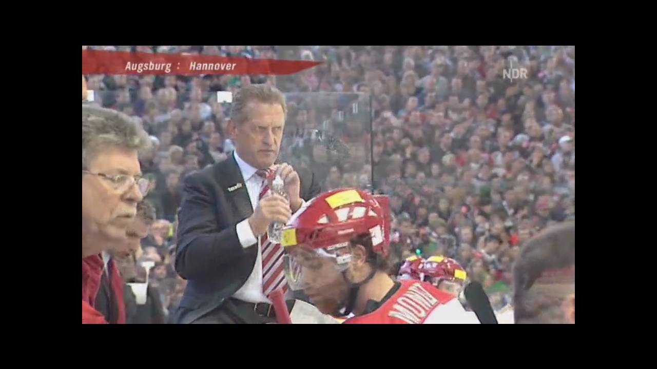 Augsburger Panther - Hannover Scorpions.. TV-Bericht vom NDR ..