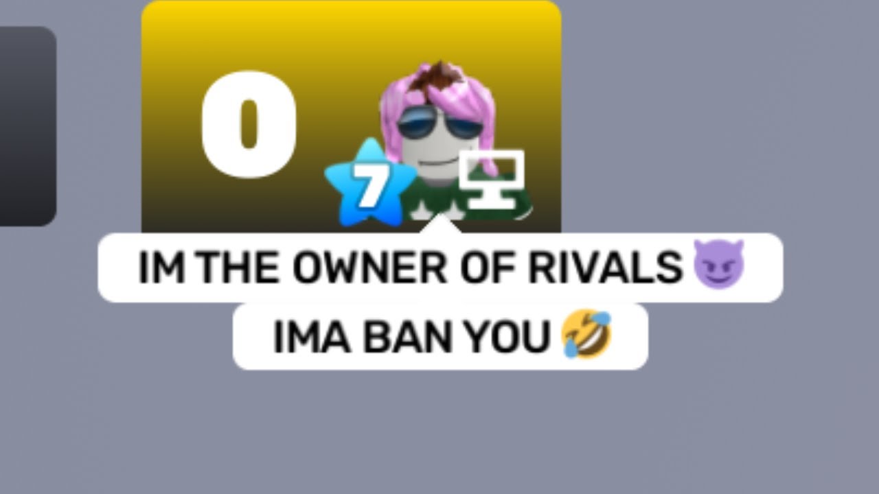 When your opponent is the 