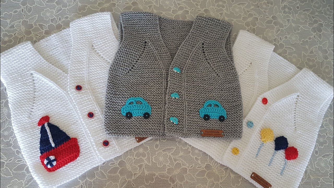 Kolay Bebek yeleği 2. bölüm