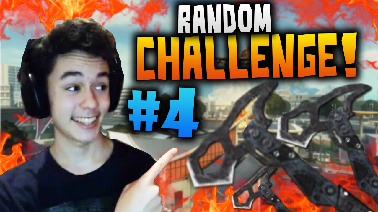 HACHAS, HUMILLACIONES & TRINCHADOS!! Random Challenge #4 Black Ops 2 | TheGrefg
