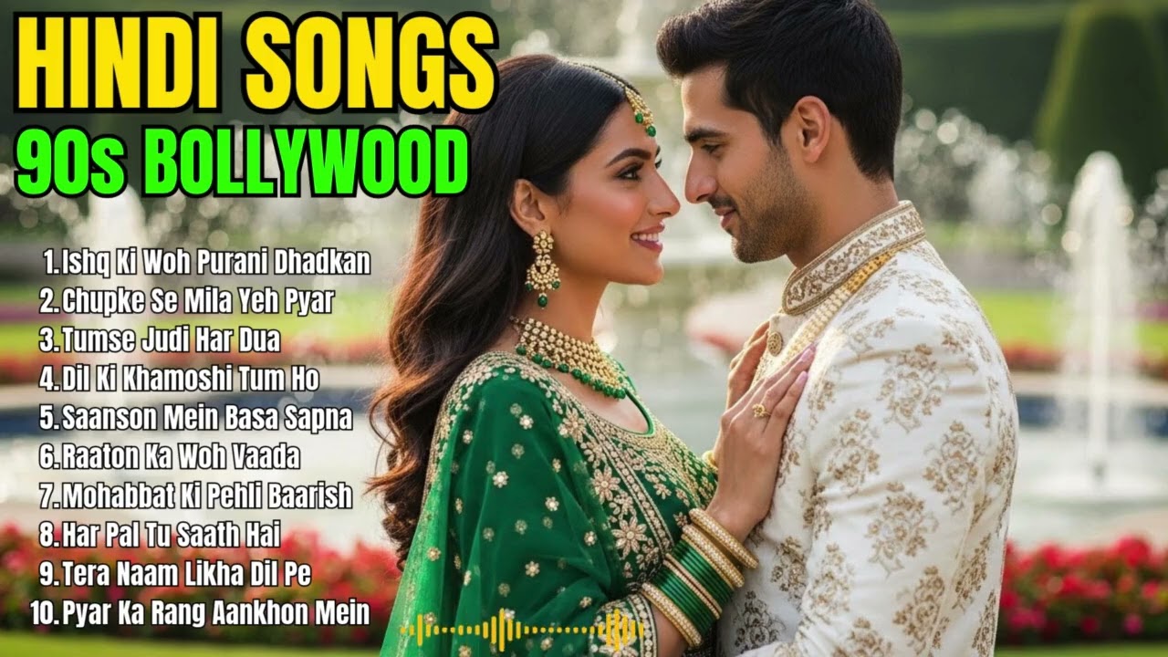Bollywood 90s Nostalgia 💕 Iconic Romantic Songs of All Time