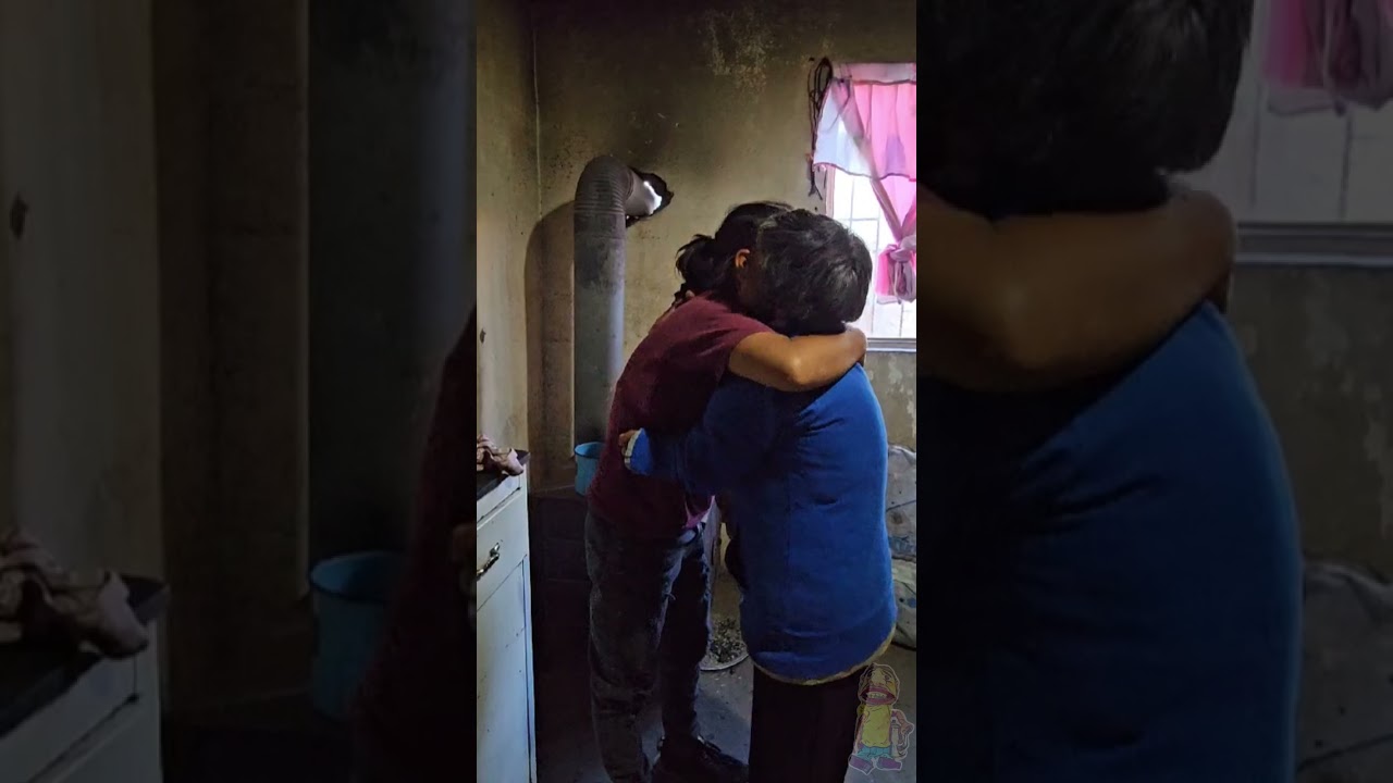 despidiendonos de la casa de Ariana