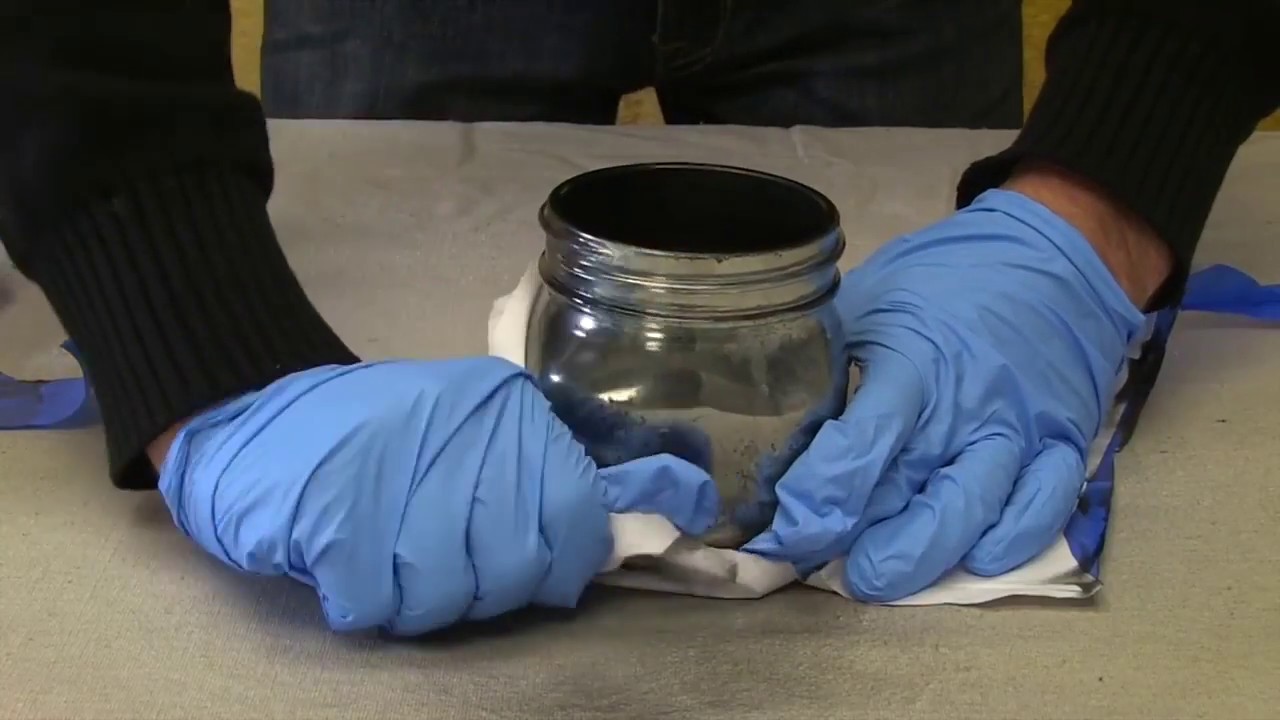 How to create a Mercury Glass finish using Rust Oleum Specialty Mirror Effect paint