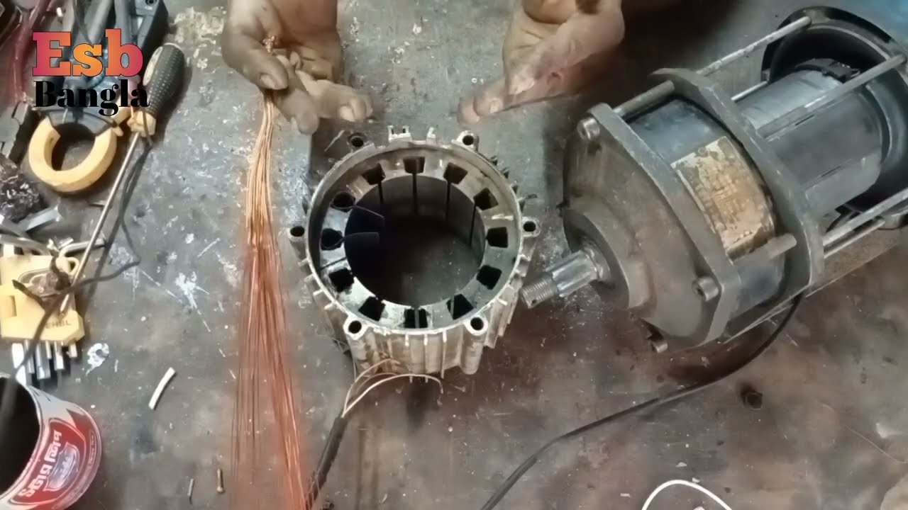 60v 1500w bldc motor winding a to z