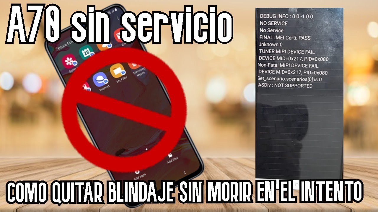 Como reparar Samsung A70 sin señal + Reballing