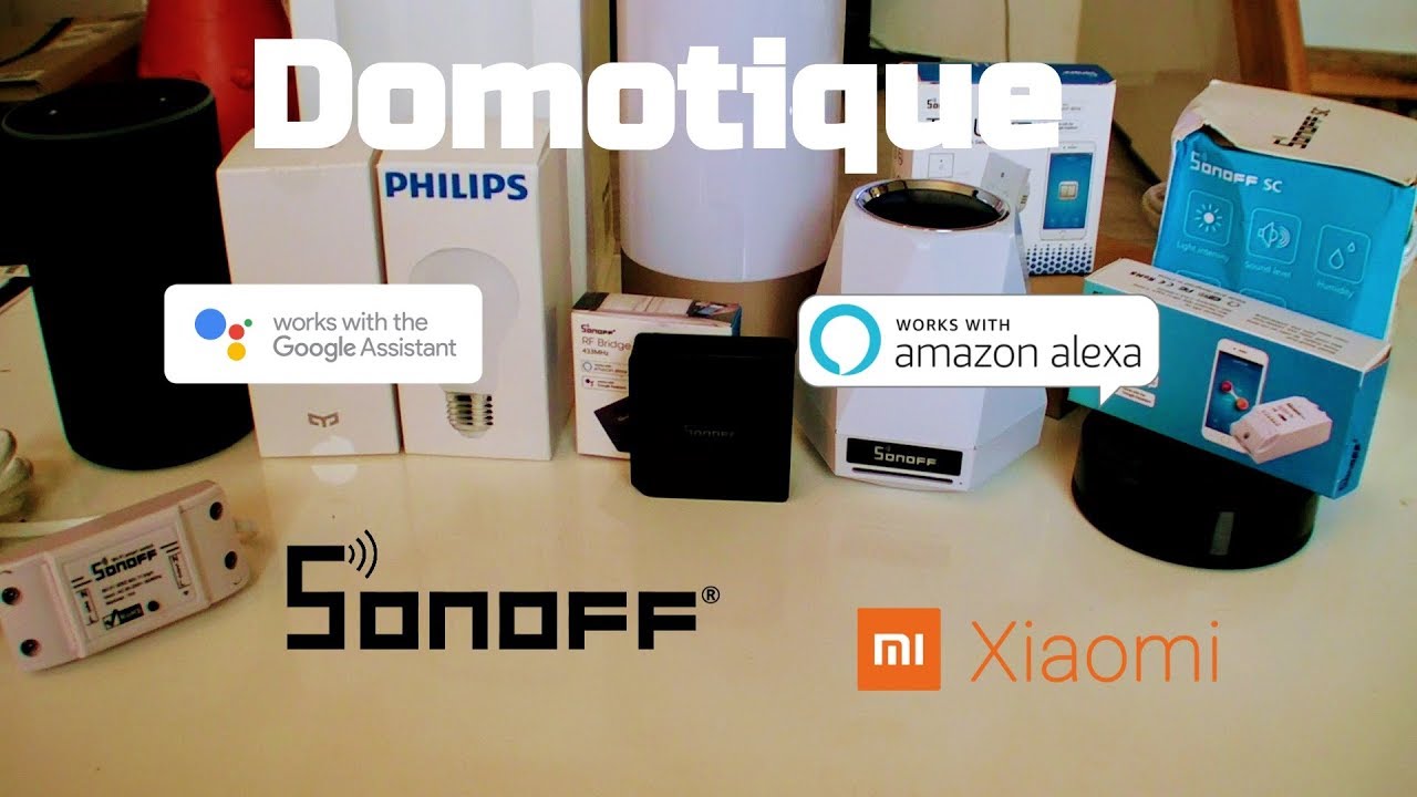 Domotique Compatible GoogleHome/Alexa Écho à prix réduit FR