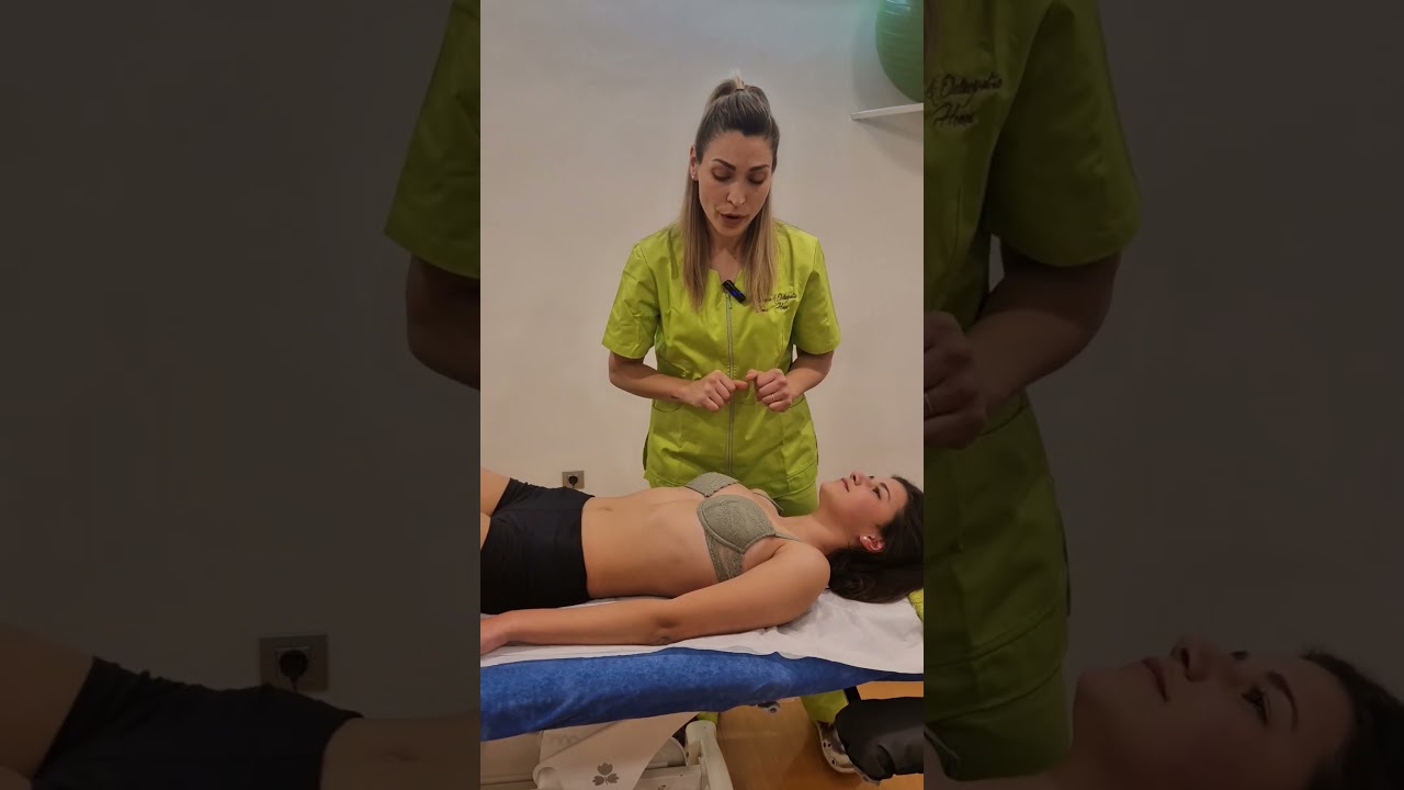 🟣Técnica para relajar el DIAFRAGMA, alivia  el estrés y la ansiedad 😴#fisioterapia