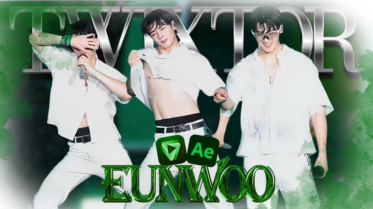 Cha Eunwoo - 4K Waterbomb 240705 Edit Clips (Twixtor)