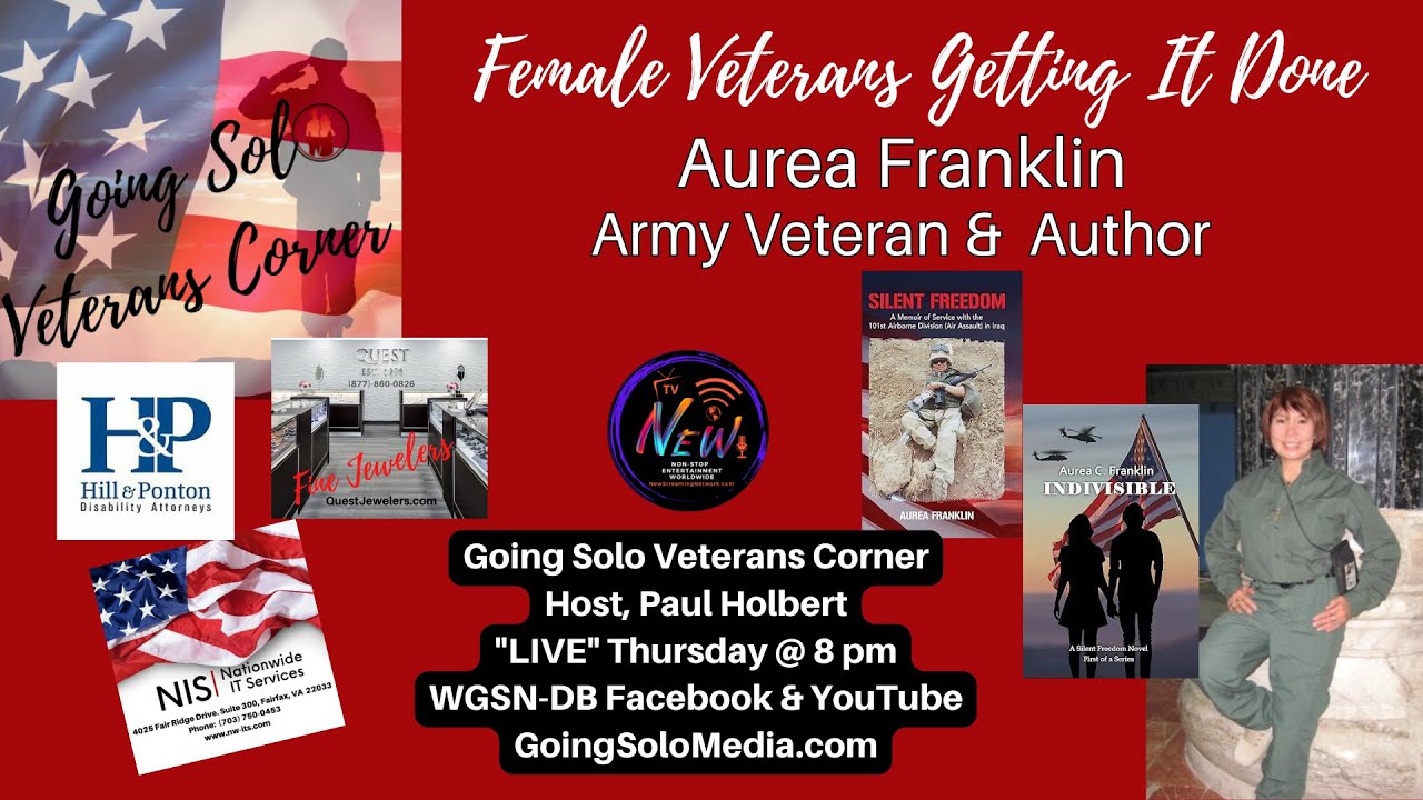 Female Veterans Getting It Done - Guest Aurea Franklin