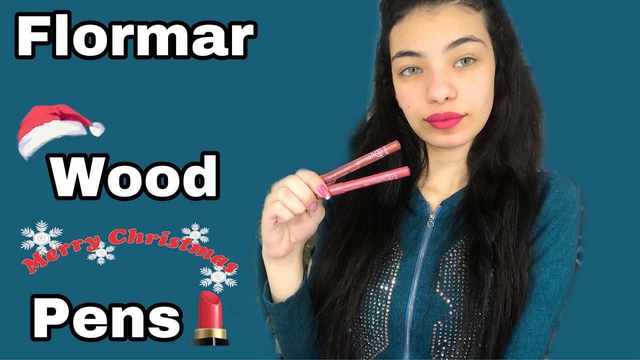 ريڤيو ارواج فلورمار الخشب - Flormar  wood pens 💄