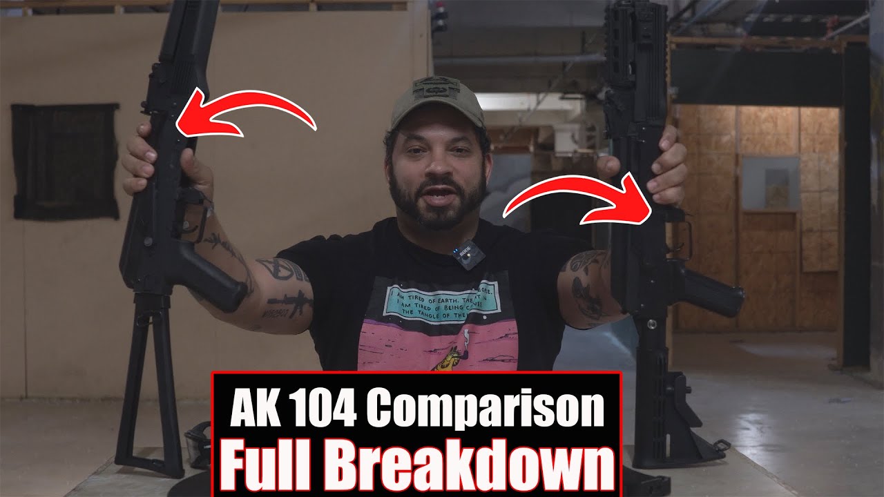 Which Airsoft AK 104 Is Superior? - LCT AK 104 vs Lancer Tactical AK 104s