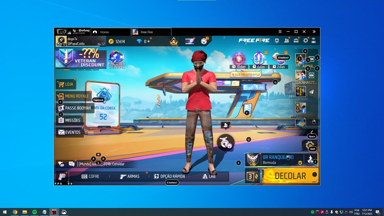 MELHOR EMULADOR LEVE E OTIMIZADO PARA PC FRACO ✅ MSI E4VX 4.240.15.6305 (CONFIG, 450 FPS E BUG F11)