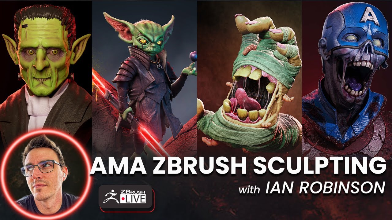 Ian Robinson - Revisit Conker Project - AMA ZBrush 2026