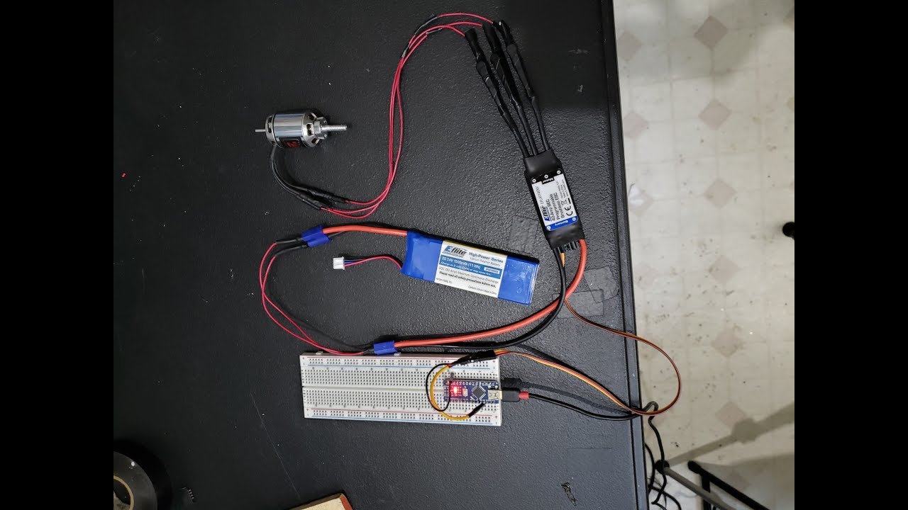 Arduino Controlled ESC (Easy+ No Potentiometer!)