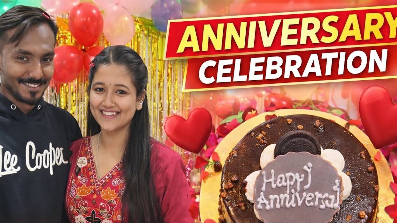 Part _2 Anniversary surprise 😮 🫢 🥰#surprise  #familyvlog  #family 