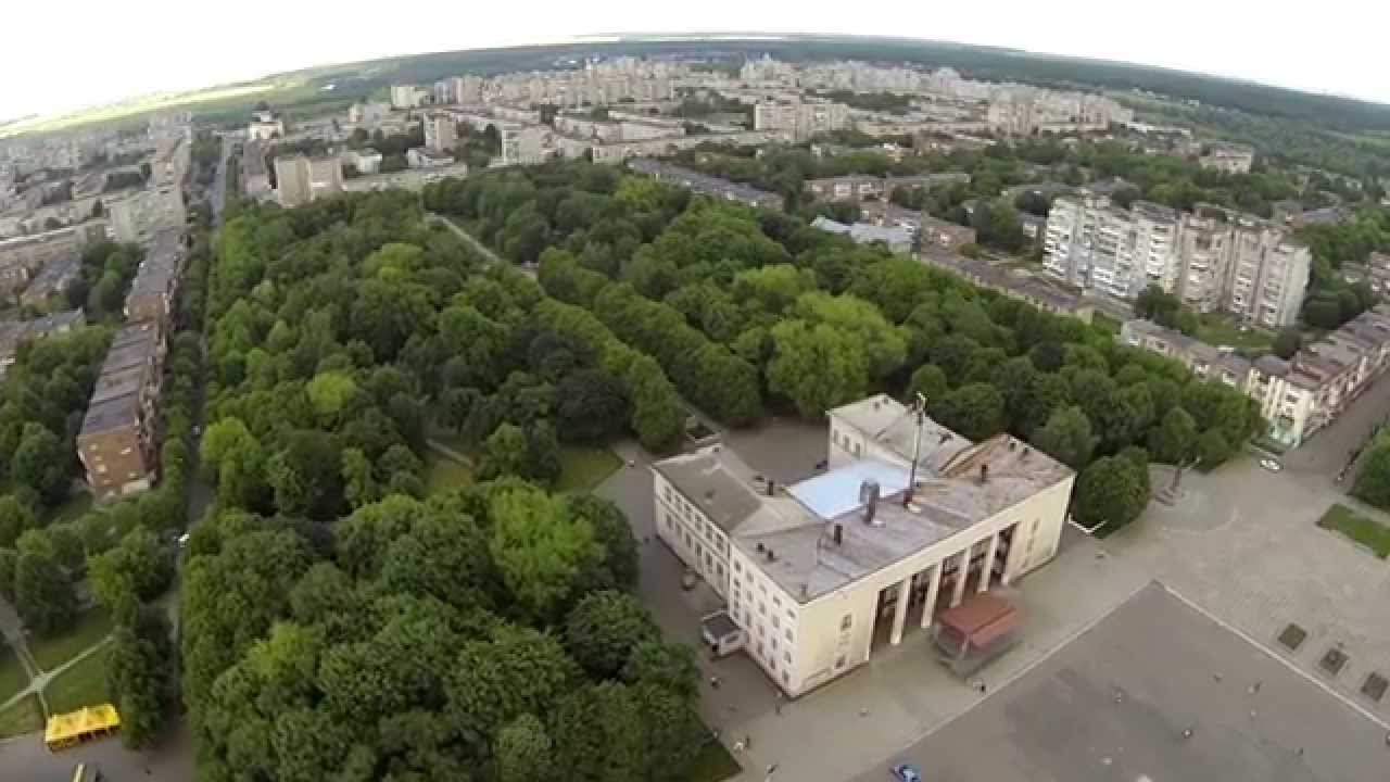 м.Червоноград площа з висоти
