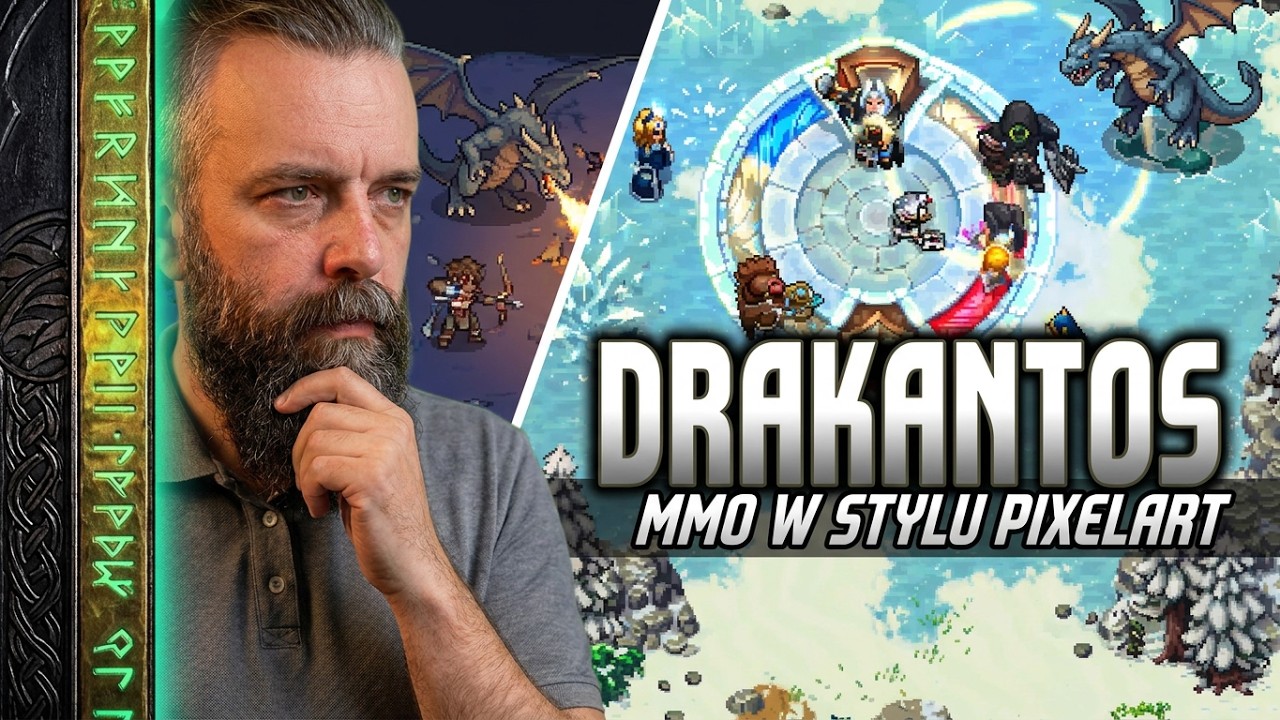 Drakantos / Playtest zapowiadającego się ciekawego MMo w stylu pixelart