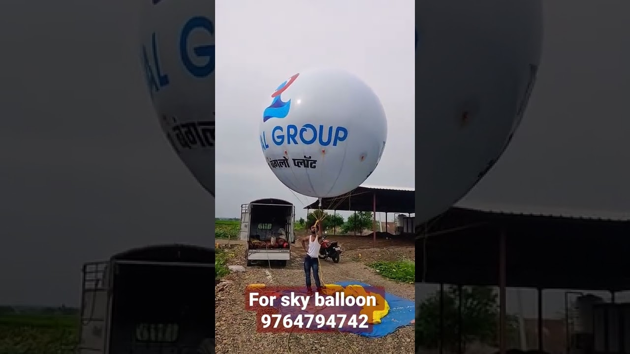 sky balloon advertising