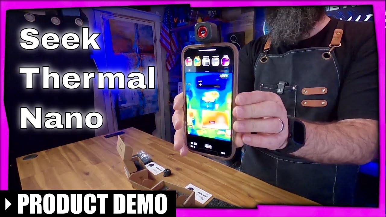 Seek Thermal Nano 200 & 300 Thermal Imaging Cameras - a must for homeowners and tradespeople!