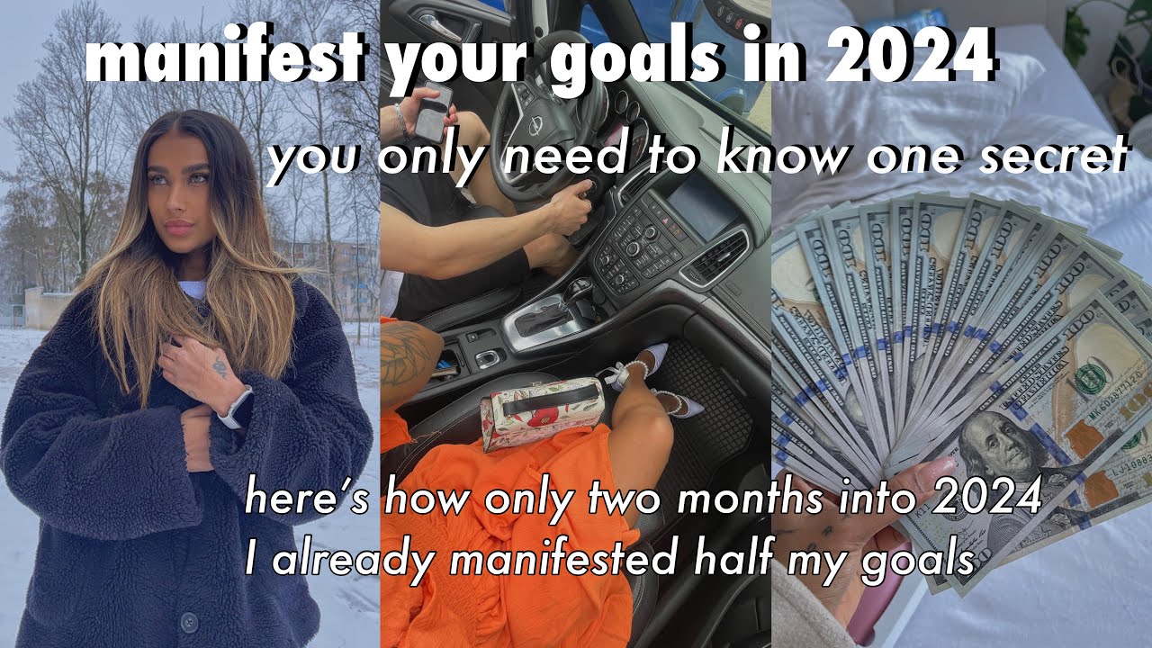 here’s how you’re gonna manifest your goals in 2024