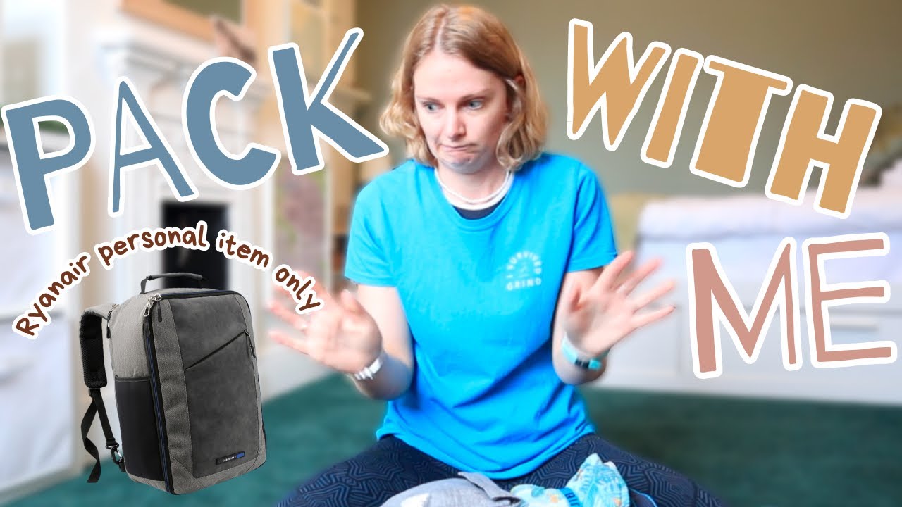 FLYING PERSONAL ITEM ONLY TO ITALY (aka watch me struggle trying to fit everything into a 20L bag)