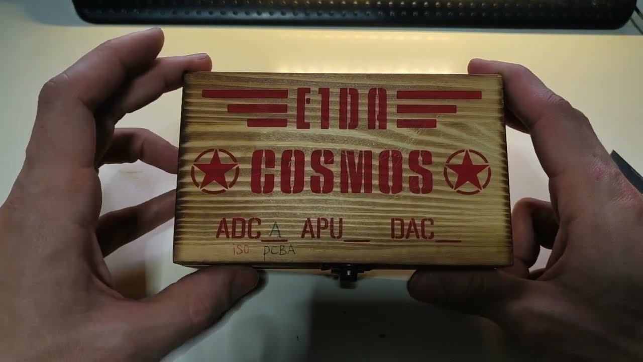 Распаковка и обзор АЦП - E1DA Cosmos ADCiso | Unboxing and Review