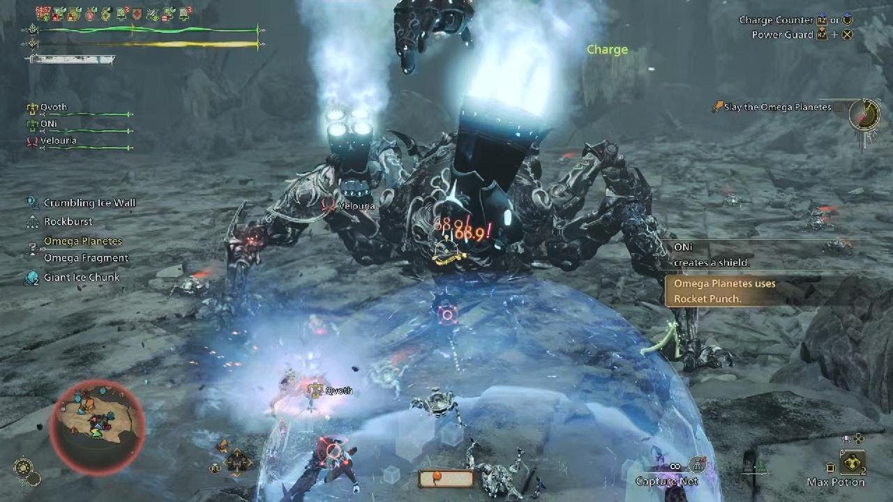 Monster Hunter Wilds Omega Planetes Lance POV 12'34''