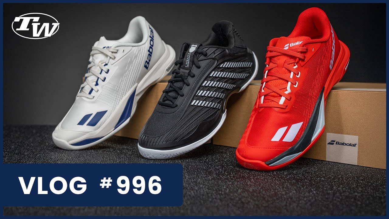 Новые теннисные кроссовки! Babolat Jet Mach 4, KSwiss Hypercourt, струны Head и винтажные ракетки...