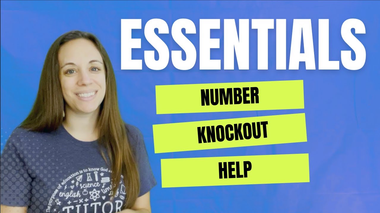 Essentials: Number Knockout Help (Classical Conversations)
