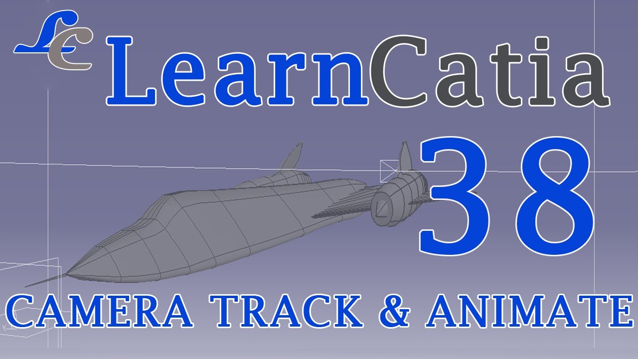 Learn catia V5 Tutorials for beginners |Camera track|Animation|💙