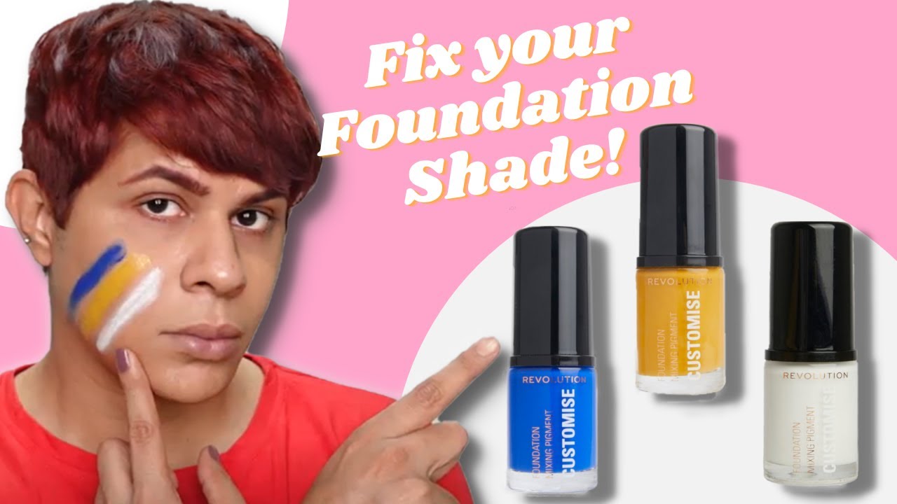 Foundation Mixing Pigments? 🤔  Color Correct your Foundation Shade!