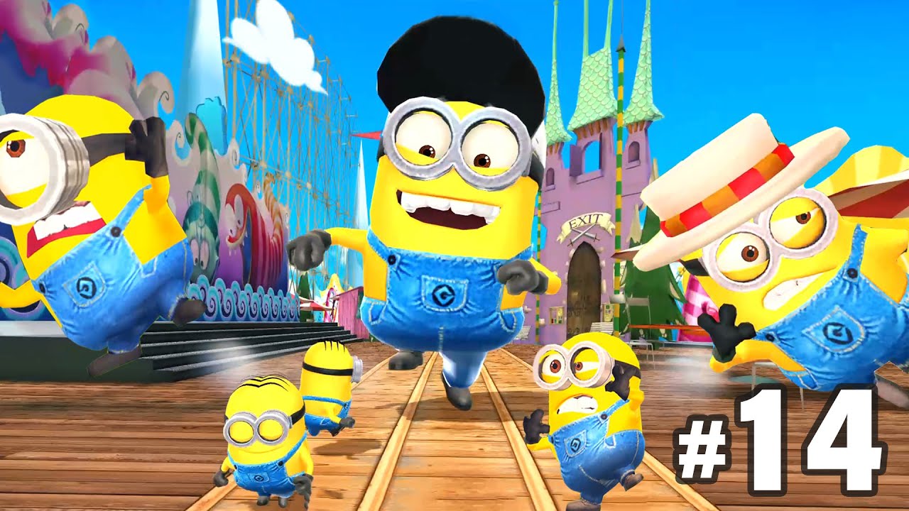 Referee Minion's The Minion Shield Challenge at Super Silly Fun Land | Minion Fun - EPISODE 14