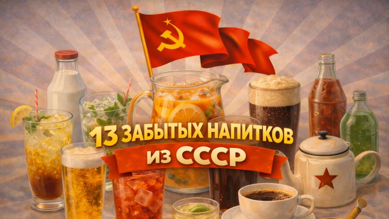 13 забытых напитков СССР. ОНИ ИСЧЕЗАЮТ. Сможем ли мы их сохранить?