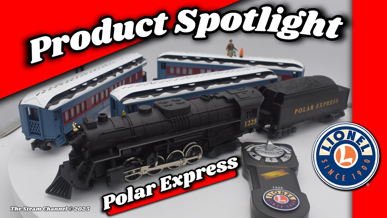 В центре внимания: набор поездов Lionel POLAR EXPRESS «Исчезающий бродяга»