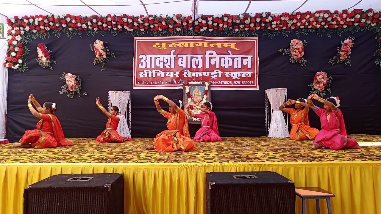 प्रसिद्ध लावणी नृत्य (आदर्श बाल निकेतन सीनियर सेकेंडरी स्कूल कोटा राजस्थान)#महाराष्ट्र #dance #मरता