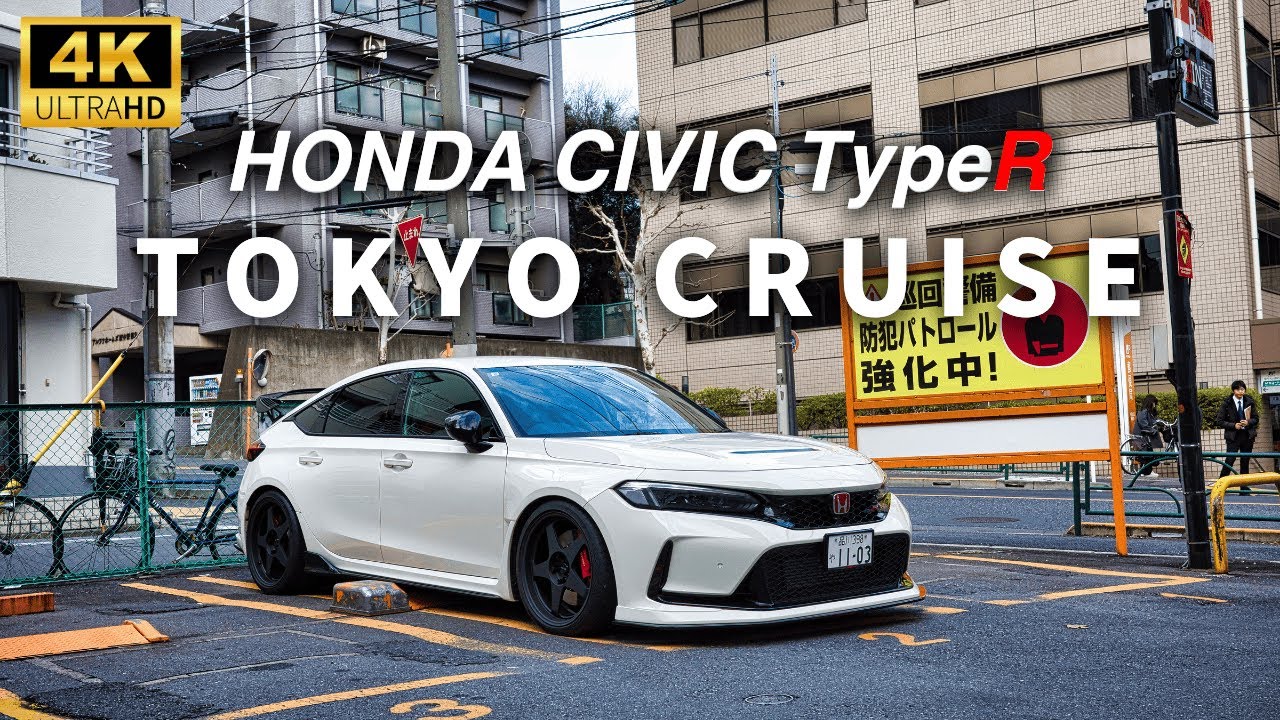 [4K POV] Honda Civic Type R (FL5) | City Drive from Shinagawa to Haneda 🚗✨