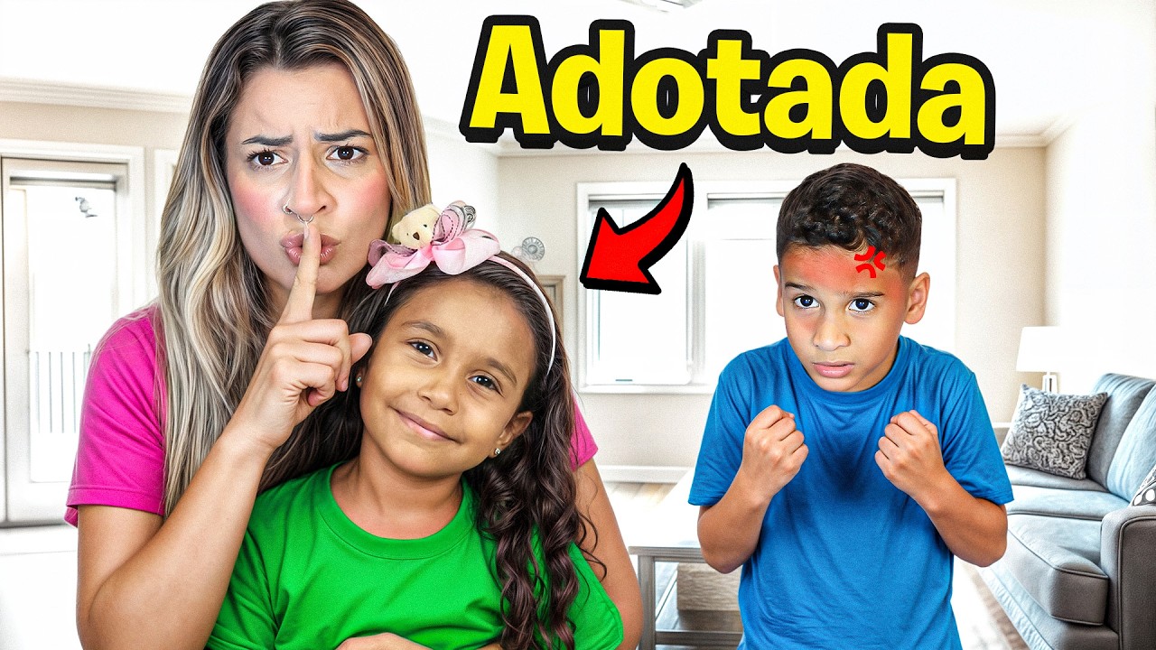 ADOTEI UMA NOVA FILHA PRA FAMILIA! *Enzo ganhou uma irmã adotiva!