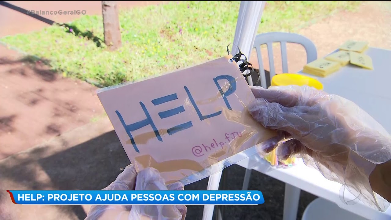 HELP: PROJETO AJUDA PESSOAS COM DEPRESSÃO
