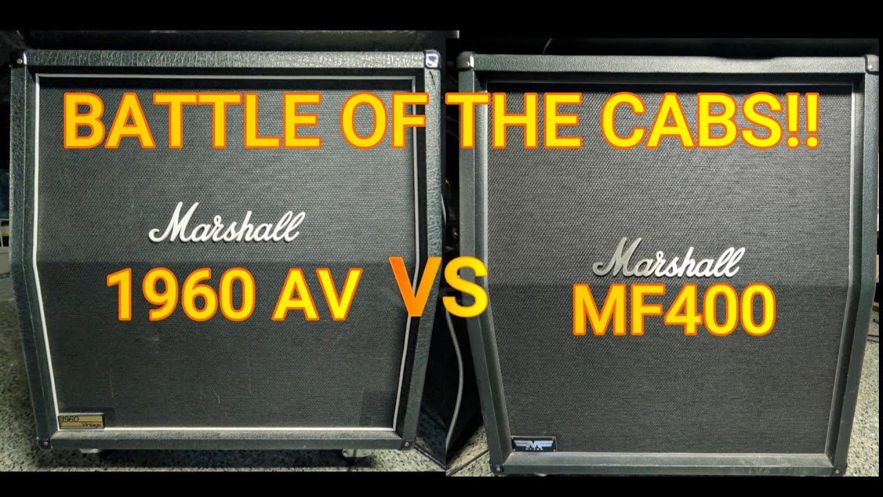 MARSHALL CAB SHOOTOUT!!