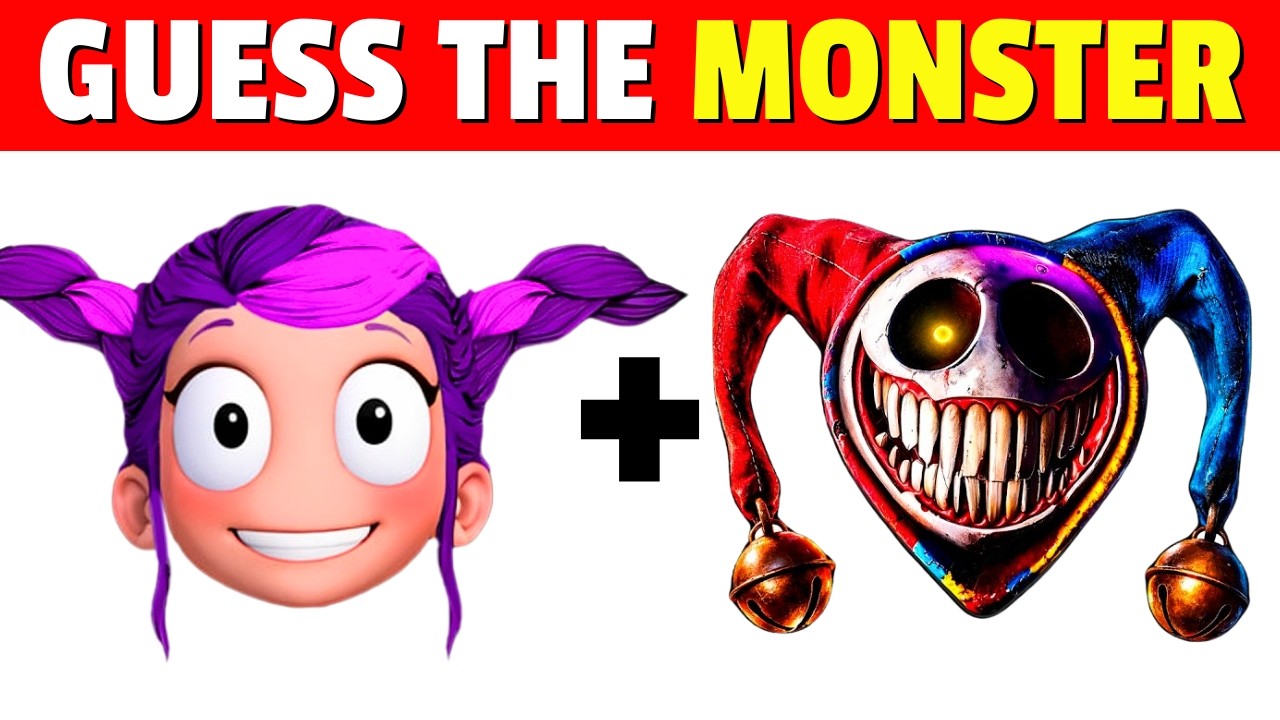 Which Monster Is This Emoji 😳 Poppy Playtime 1-5 🩸 The Prototype 🤹🏻‍♂️  Lily Lovebraids 🔮