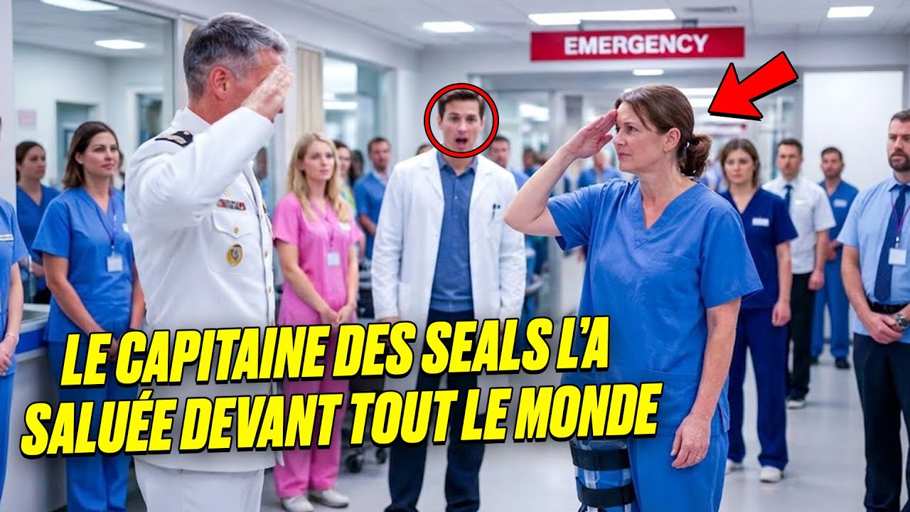 Ils se moquaient de l’infirmière boiteuse — jusqu’au salut d’un capitaine des SEALs