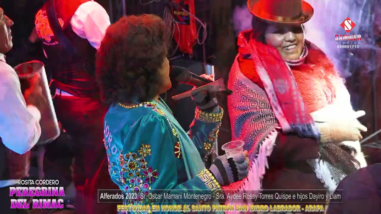 Parranda Mi Diccionario - Peregrina del Rimac (Rosita Cordero & Antonio Bldeon) Concierto Arapa 2023