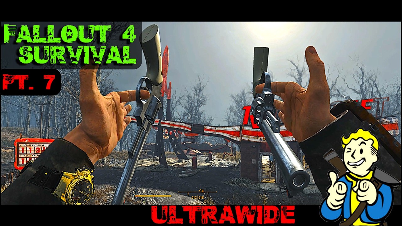 Fallout 4  Ultrawide is Amazing! #survival #modded #police #camera #bodycam #fallout