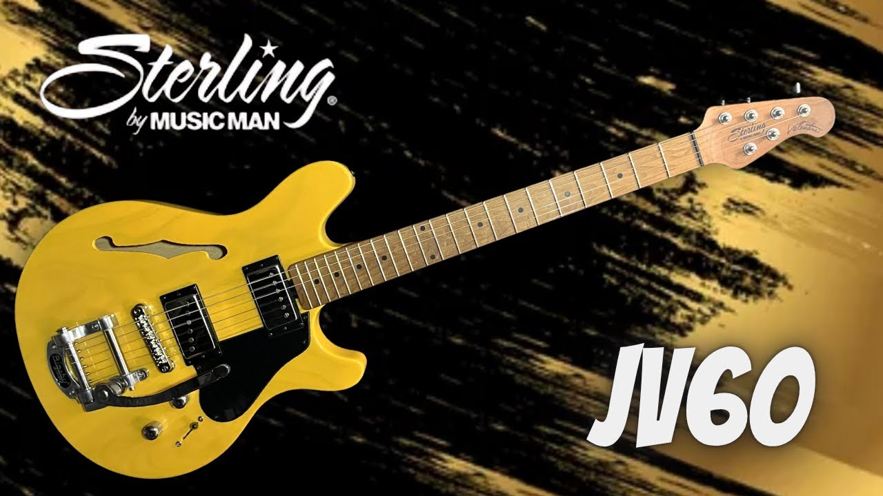 Sterling By Music Man JV60 BIGSBY | James Valentine | Unboxing, Review, Demo