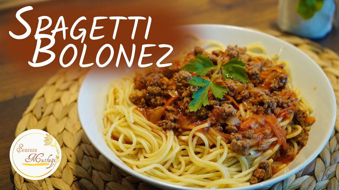 SPAGETTİ BOLONEZ Tarifi | nasıl yapılır