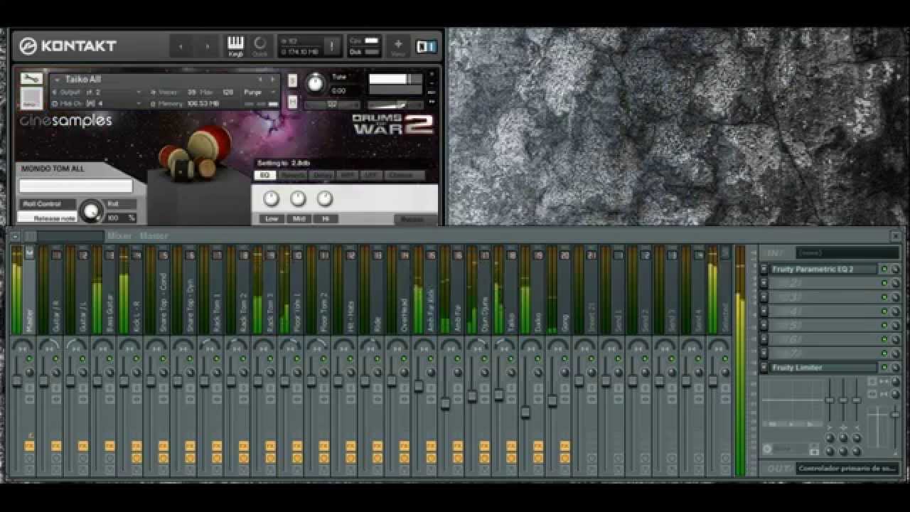 Cinesamples - Drums Of War 2 Test