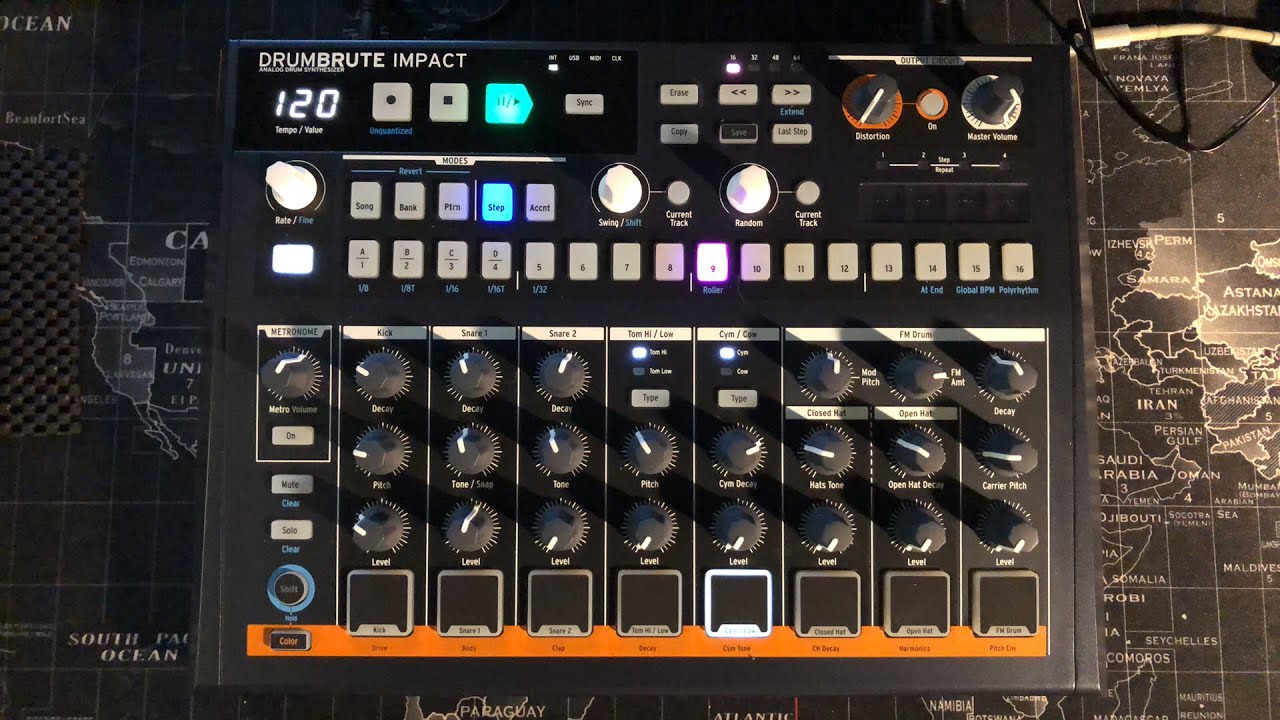 Arturia DrumBrute Impact — блестящая аналоговая драм-машина — давайте исследуем — вживую